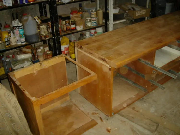 Banc en bois