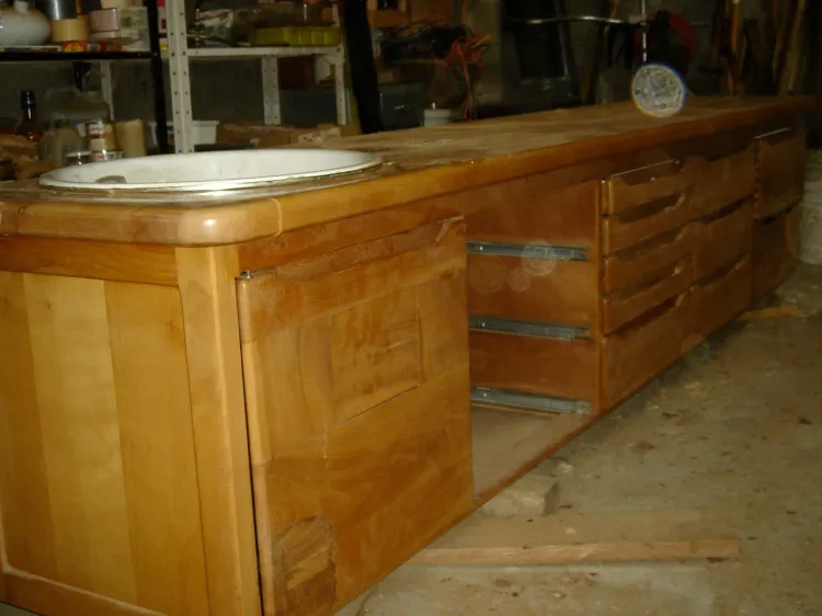 Banc en bois