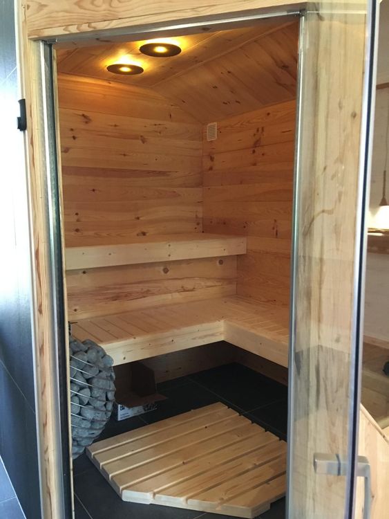 Aménagement d'un sauna dans un hôtel